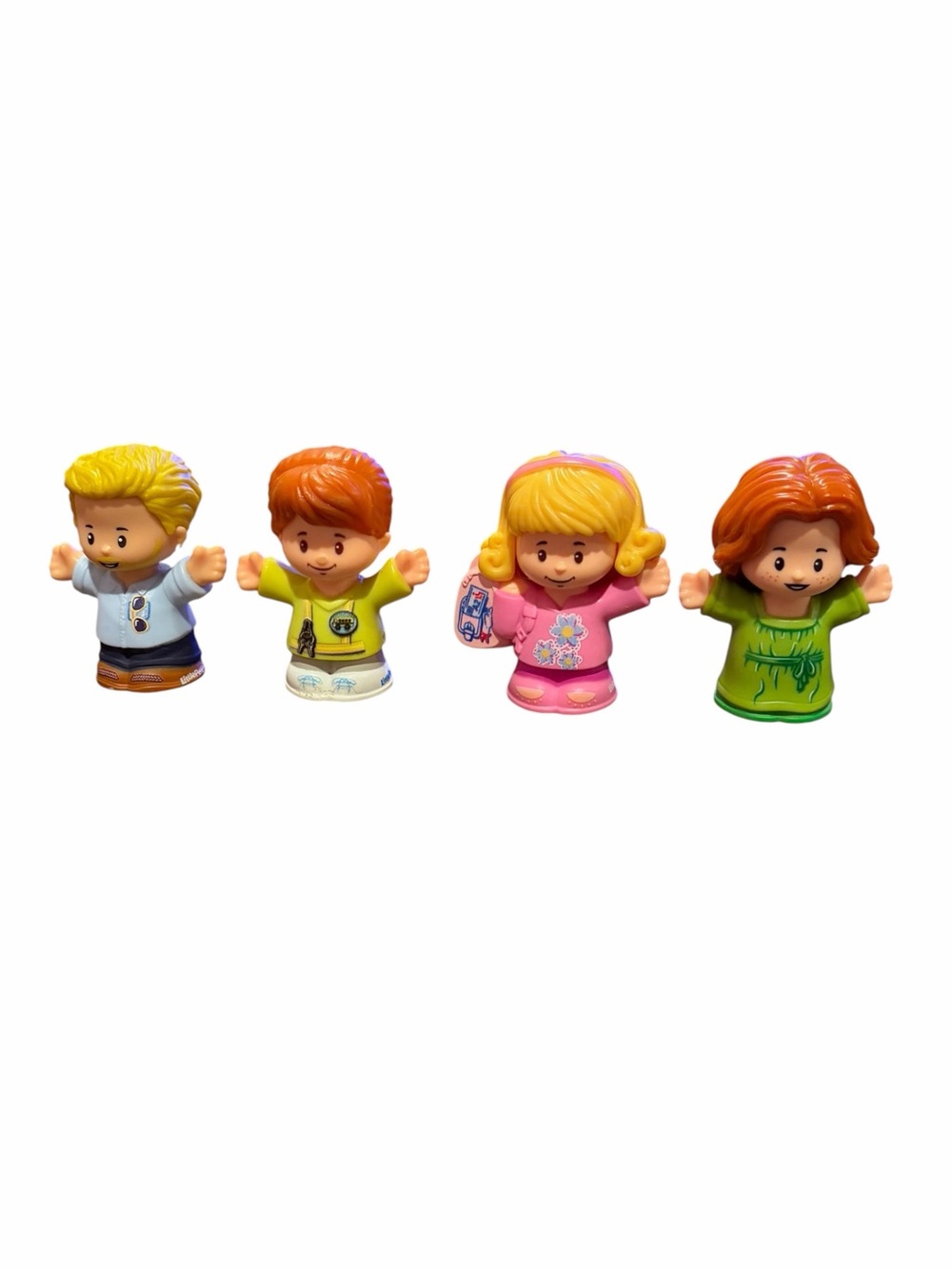 Fisher-Price Little People Figures Lot of 4 - Boys & Girls Replacement Toys